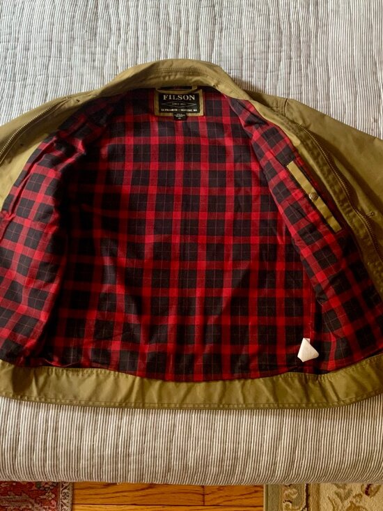 Filson Tin Cloth Cruiser Jacket - Picture 2 of 8